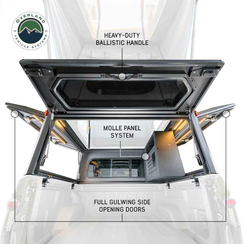 OVS MagPak Camper Shell/Roof Top Tent Combo for Tacoma (2016-2023)