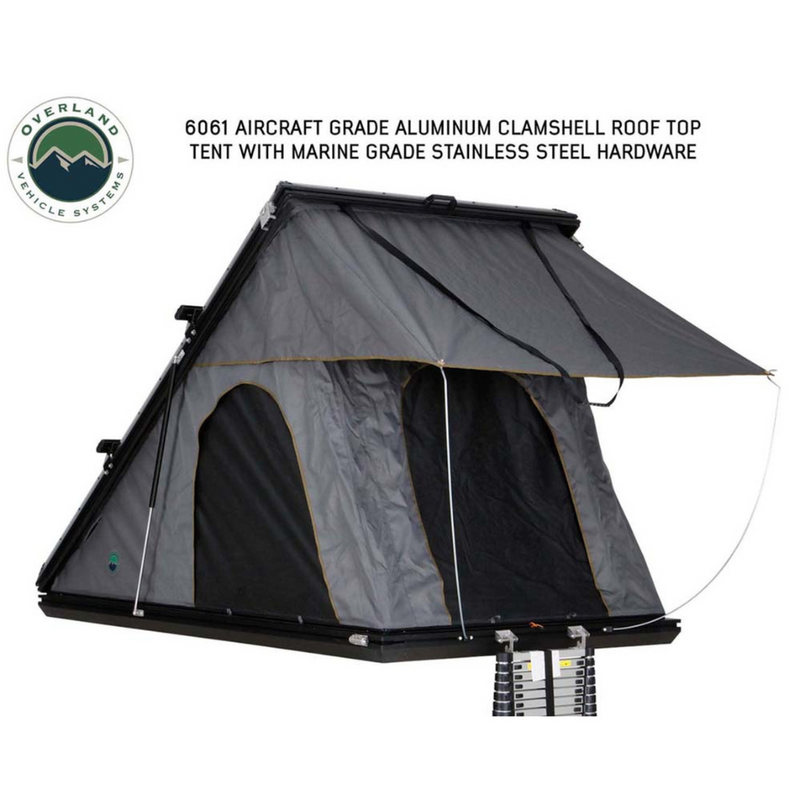 OVS HD Mamba Clam Shell Aluminum Hard Shell Roof Top Tent