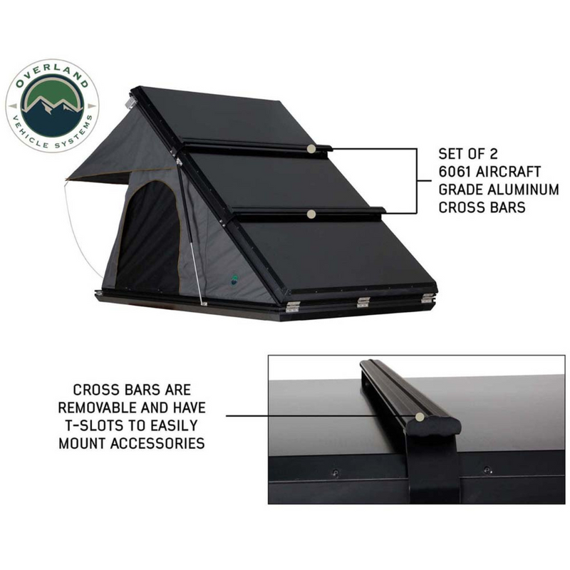 OVS HD Mamba Clam Shell Aluminum Hard Shell Roof Top Tent