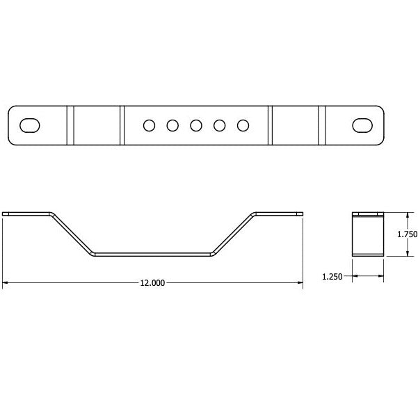 Overland Kitted Universal Raised Mounting Bars for Maxtrax