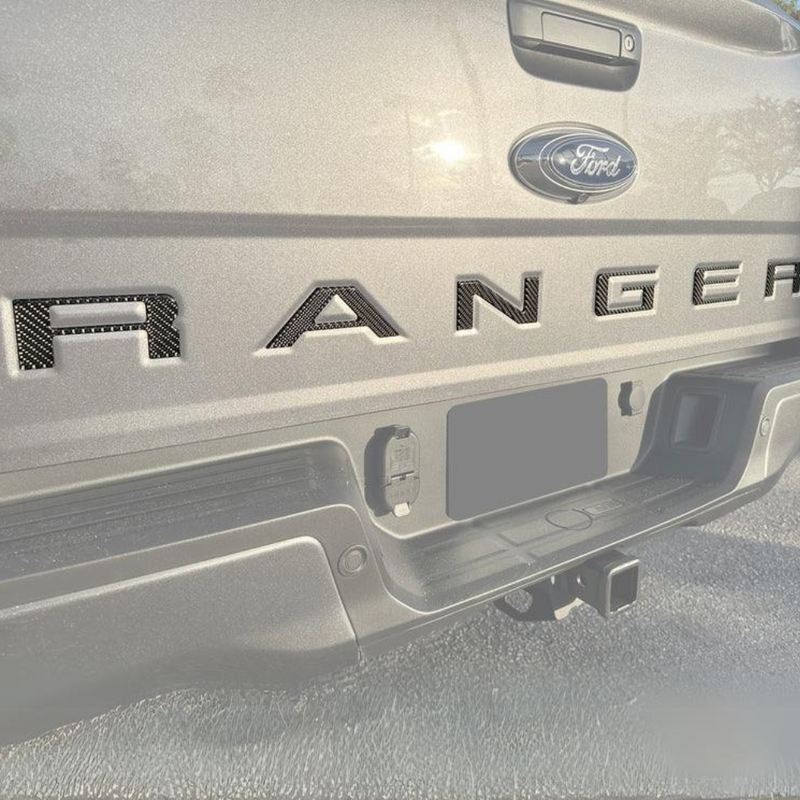 Tufskinz Tailgate Inserts Letter Inserts for Ford Ranger (2019-2023)