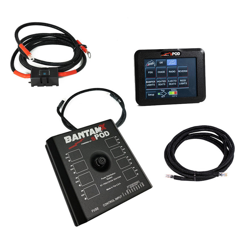 sPOD BantamX Touchscreen Wireless Switch Panel