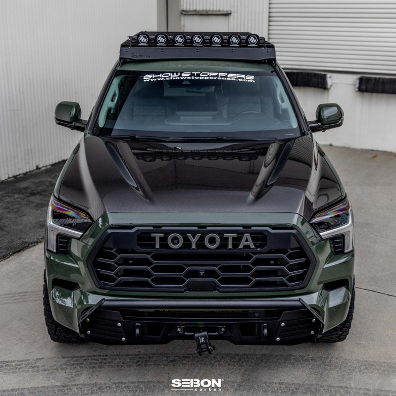 Seibon Carbon Fiber OEM-Style Hood for Tundra (2022-2024)