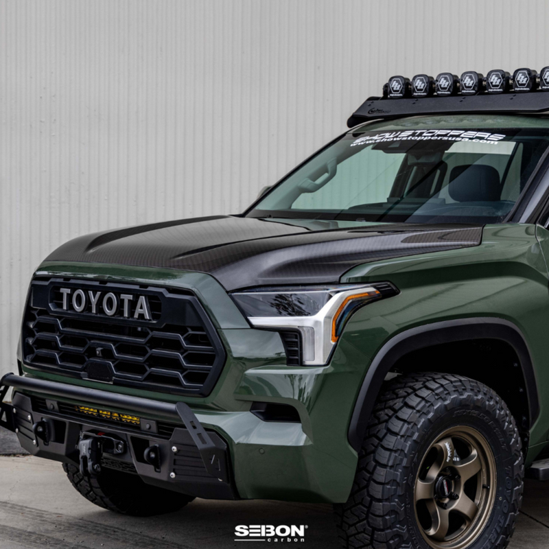 Seibon Carbon Fiber OEM-Style Hood for Tundra (2022-2024)