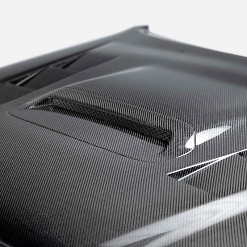 Seibon Carbon Fiber TS-Style Hood for Toyota Tacoma (2012-2015)