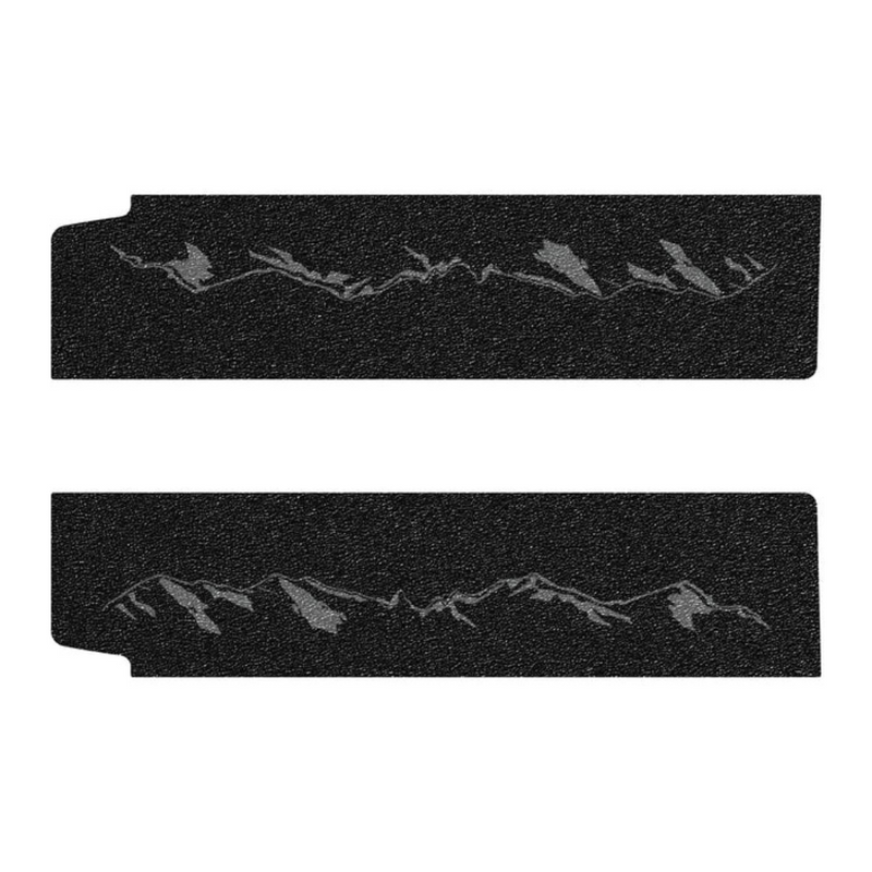 Tufskinz Textured Door Sill Overlays for Jeep Wrangler (2019-2024)