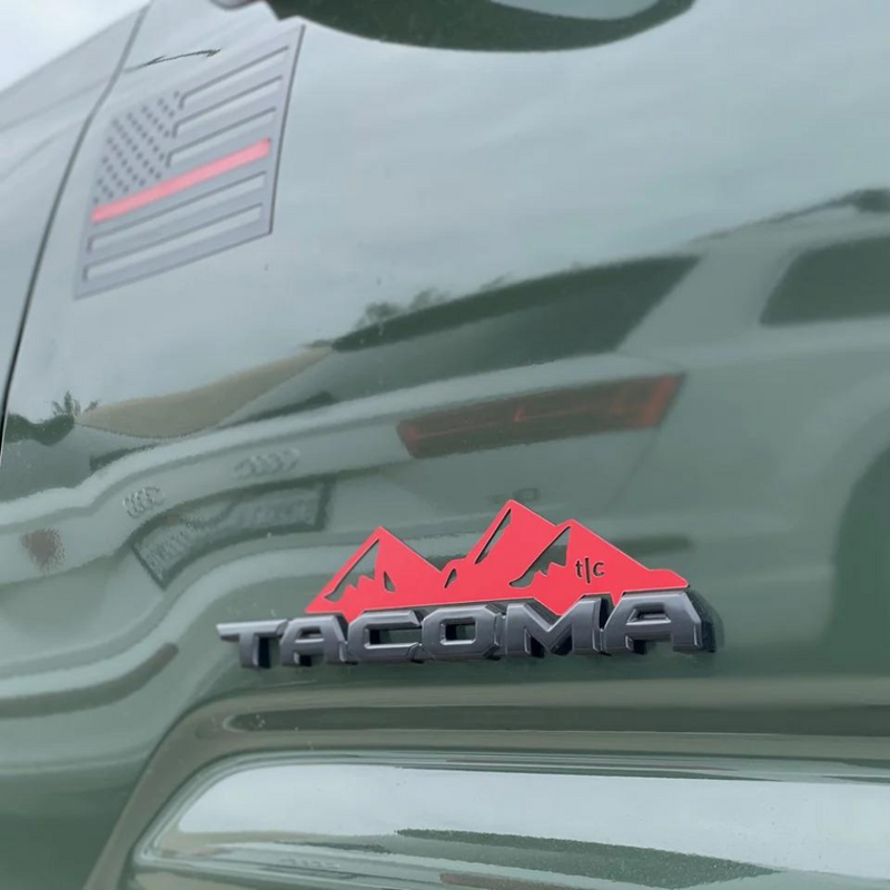 Tactilian Badge Mountain Range Magnet for Tacoma (2016-2023)