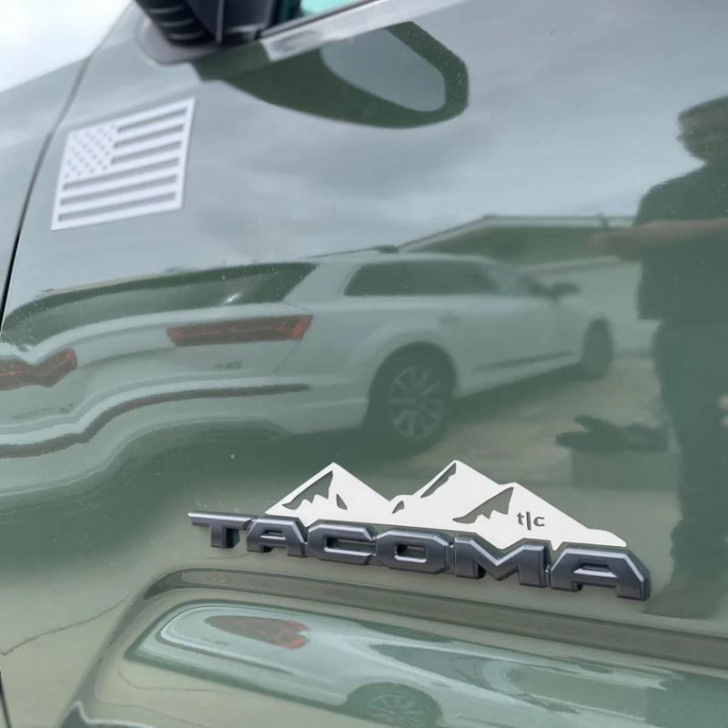 Tactilian Badge Mountain Range Magnet for Tacoma (2016-2023)