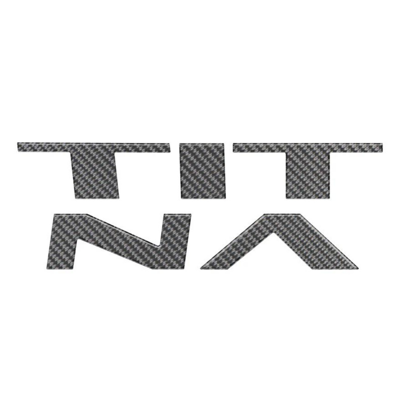 Tufskinz Grille Letter Inserts for Nissan Titan (2022-2024)