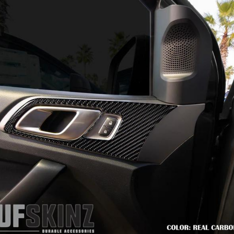 Tufskinz Door Handle Surround Accent Trim for Ford Ranger SuperCrew (2019-2023)