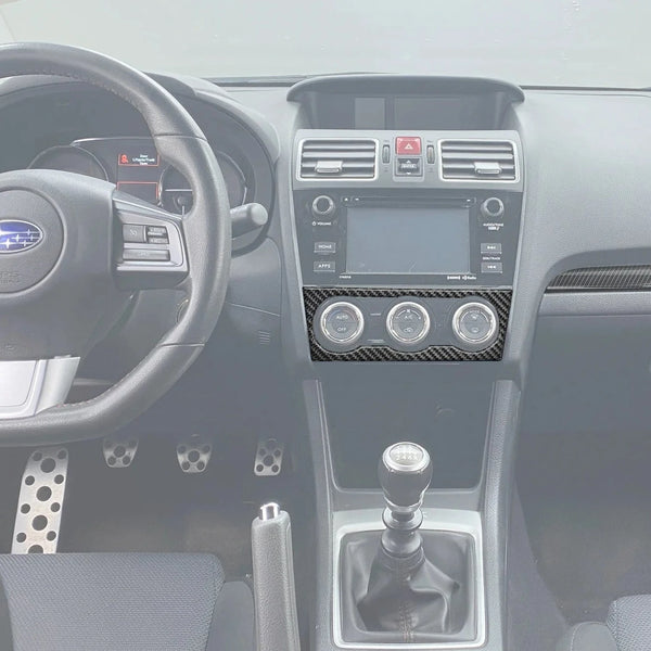 Tufskinz Center Climate Control Accent Trim for Subaru WRX/WRX STI (2015-2021)