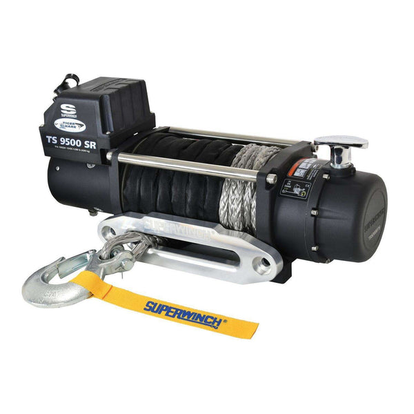 Superwinch Tiger Shark 9500SR Winch with Synthetic Rope