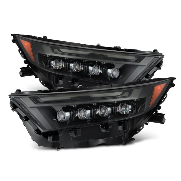 Alpharex NOVA-Series LED Projector Headlights (High Trim) for RAV4 (2019-2024)