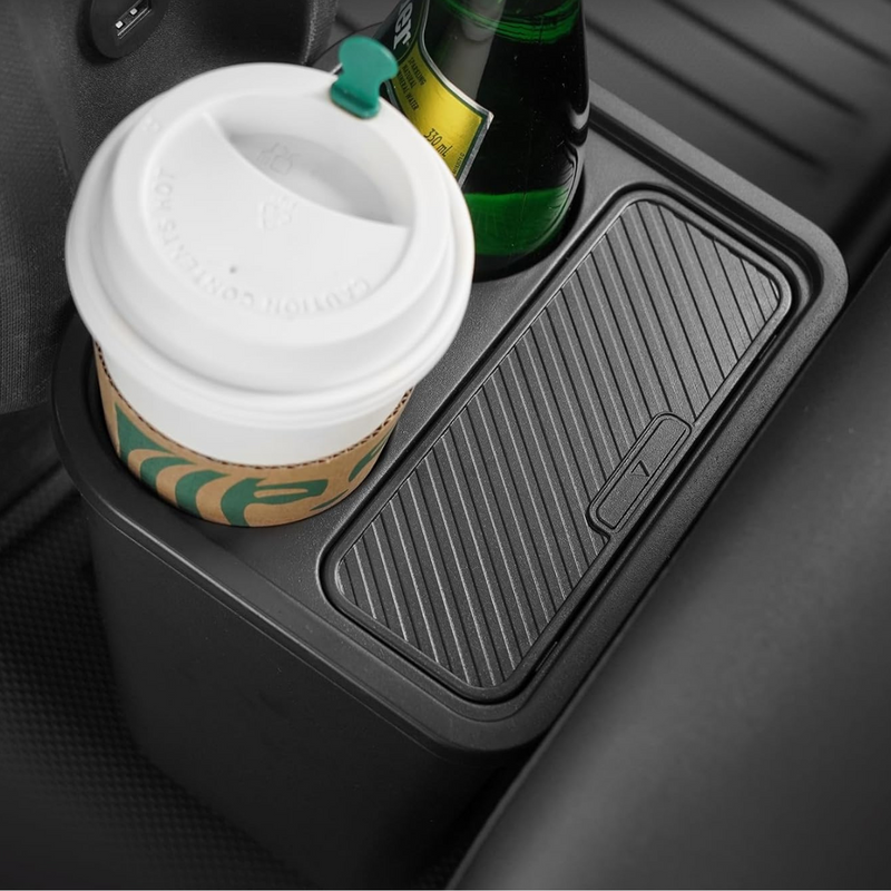 Rear Cup Holder Trash Can Storage Box (2022-2024 Ford Maverick)