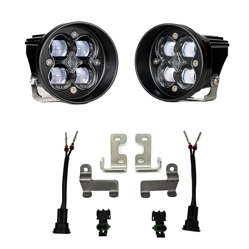 Baja Designs Squadron-R SAE Fog Pocket Light Kit - 2010-23 4Runner; 2012-23 Tacoma; 2014-21 Tundra - Aspire Auto Accessories