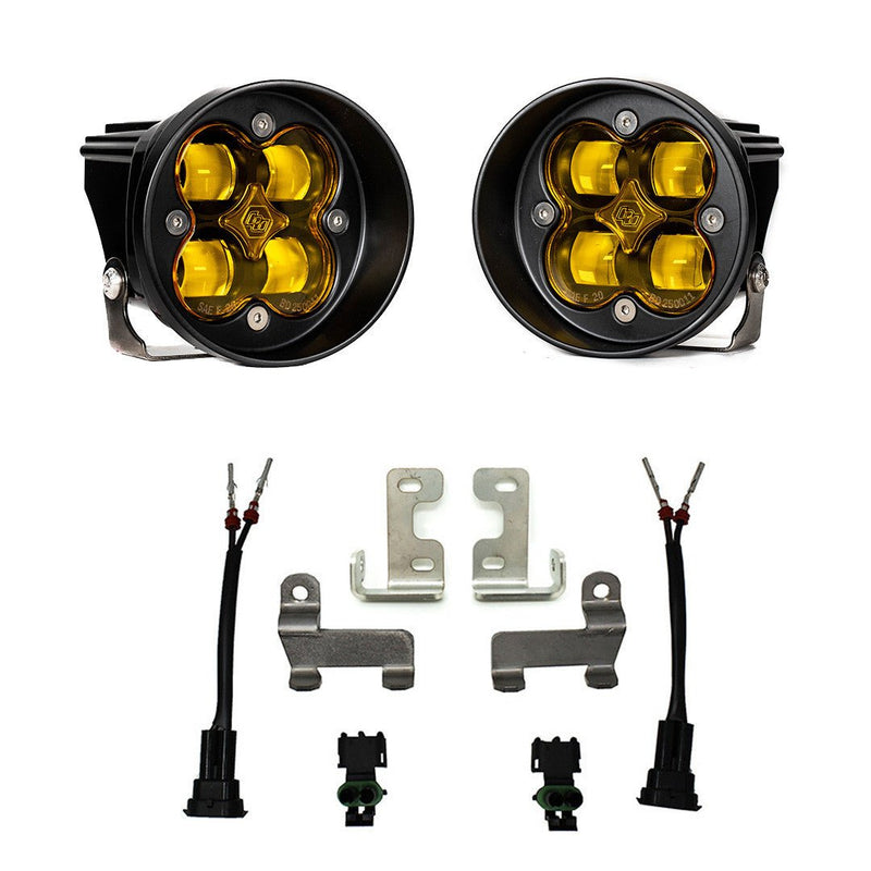 Baja Designs Squadron-R SAE Fog Pocket Light Kit - 2010-23 4Runner; 2012-23 Tacoma; 2014-21 Tundra - Aspire Auto Accessories