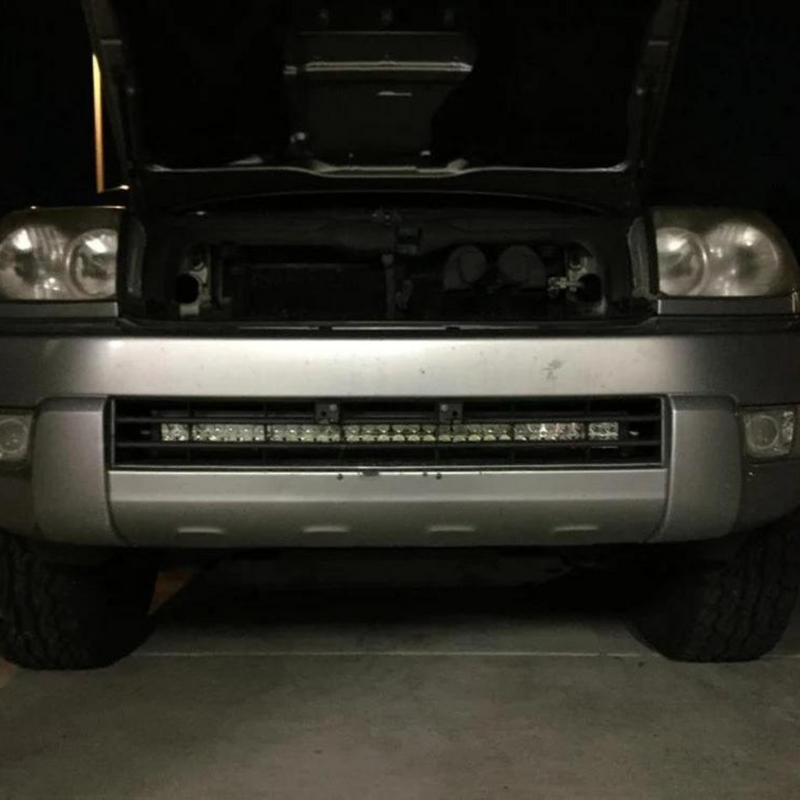 Cali Raised 32" Lower Bumper Hidden LED Light Bar Mounting Brackets for 4Runner (2003-2009)