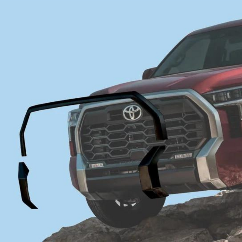 Bumpershellz Grille Chrome Delete Overlay Kit for Tundra (2022-2024)