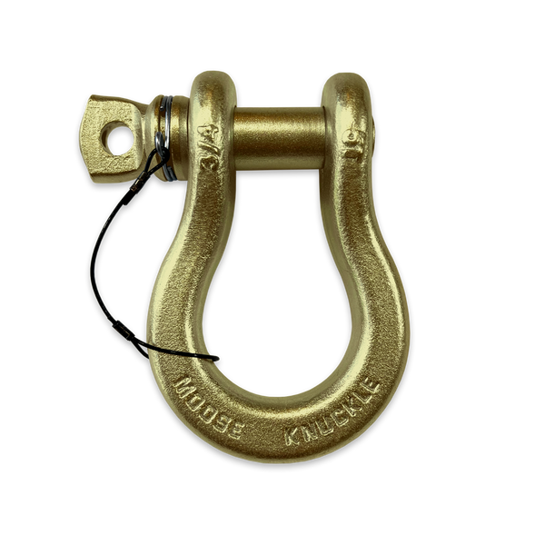 Brass B'oh Recovery Spin Pin Shackle 3/4