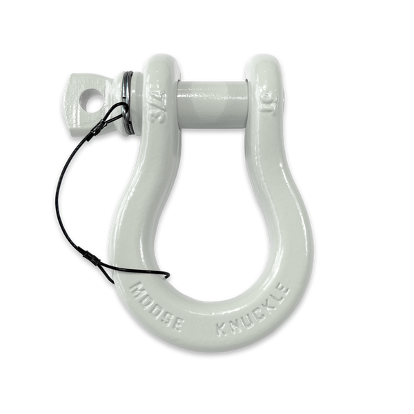 White B'oh Recovery Spin Pin Shackle 3/4