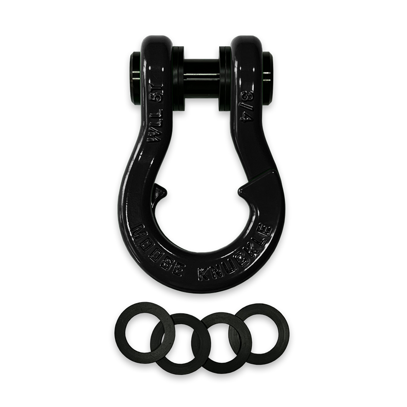 Black Jowl Recovery Split Shackle 3/4 - Aspire Auto Accessories