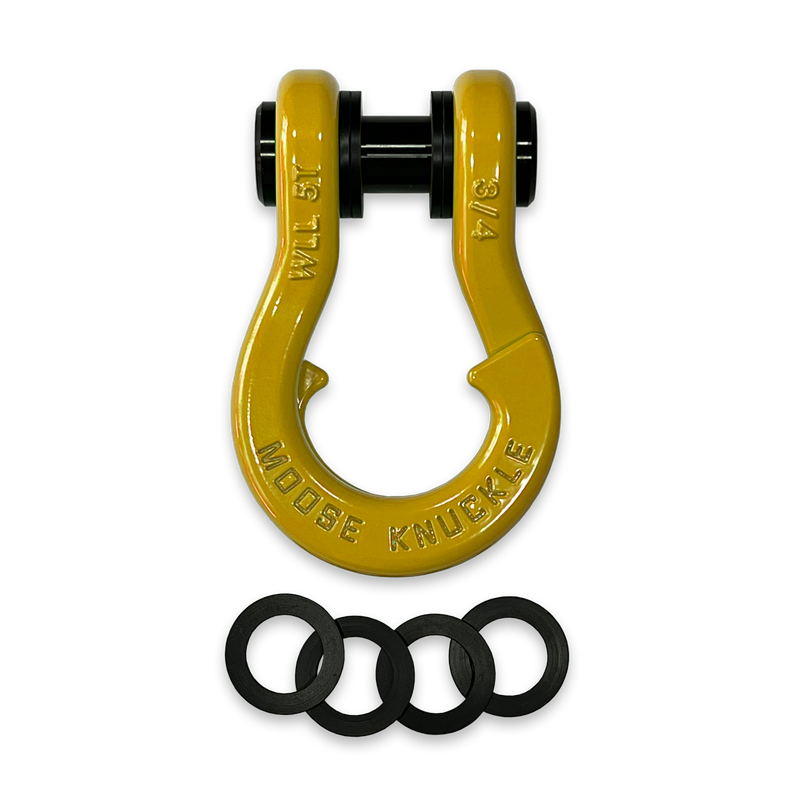 Jowl Recovery Split Shackle 3/4 - Yellow