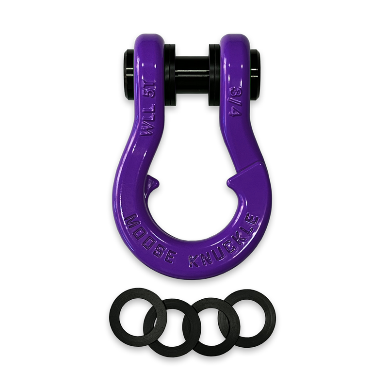 Purple Jowl Recovery Split Shackle 3/4 - Aspire Auto Accessories