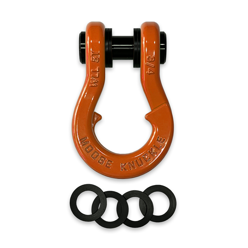 Orange Jowl Recovery Split Shackle 3/4 - Aspire Auto Accessories