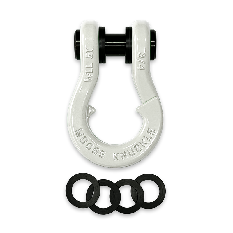 Jowl Recovery Split Shackle 3/4 - White