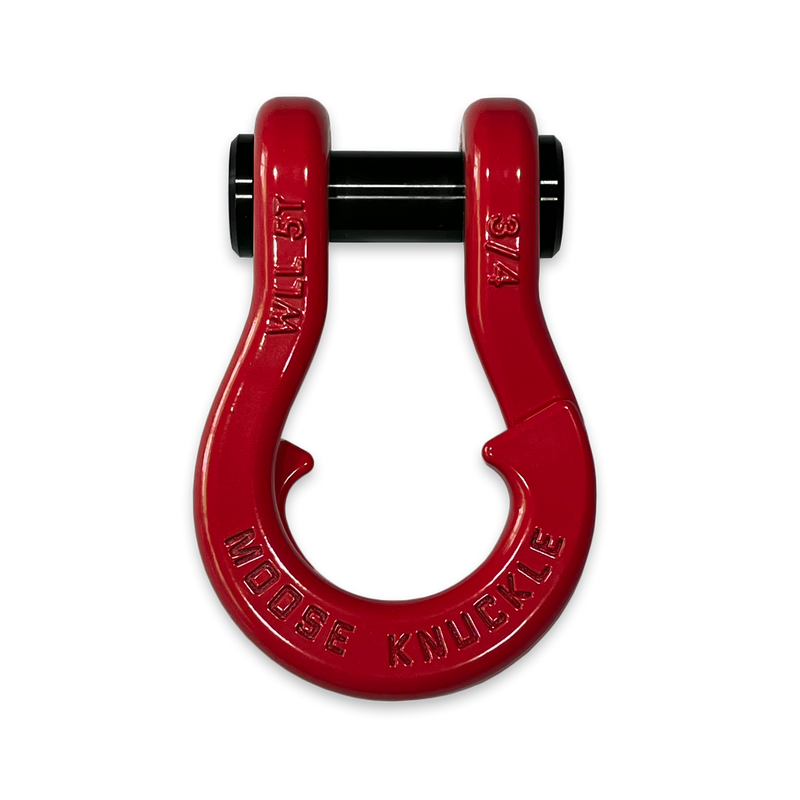 Jowl Recovery Split Shackle 3/4 - Red