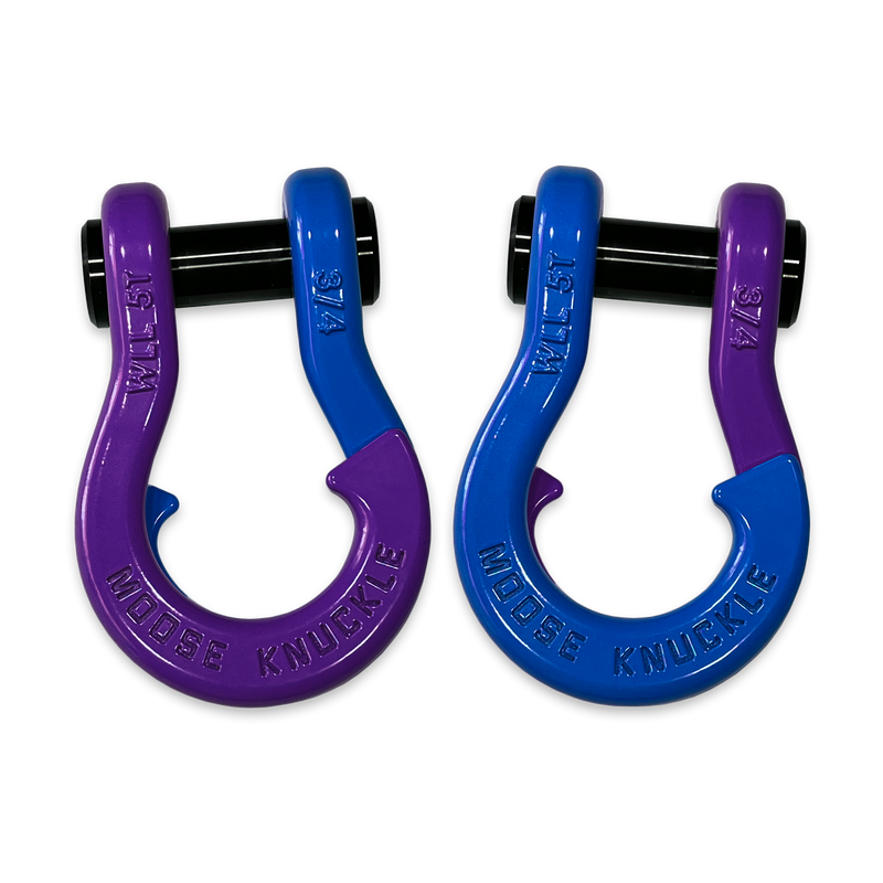 Purple Jowl Recovery Split Shackle 3/4 - Aspire Auto Accessories