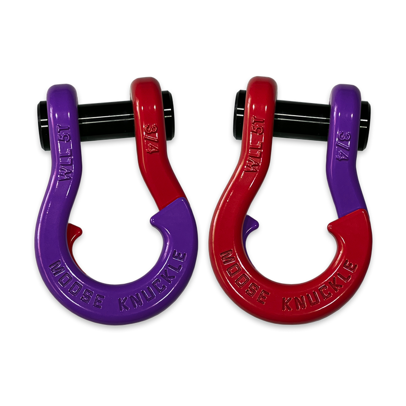 Purple Jowl Recovery Split Shackle 3/4 - Aspire Auto Accessories