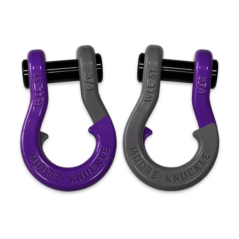 Purple Jowl Recovery Split Shackle 3/4 - Aspire Auto Accessories