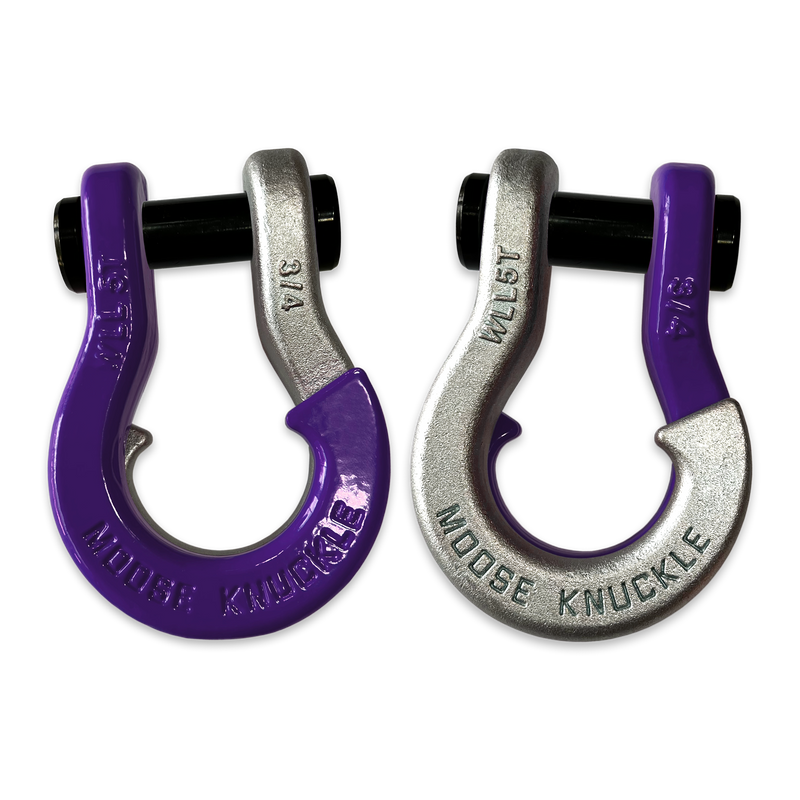 Purple Jowl Recovery Split Shackle 3/4 - Aspire Auto Accessories