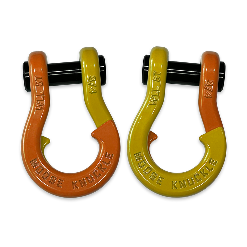 Orange Jowl Recovery Split Shackle 3/4 - Aspire Auto Accessories