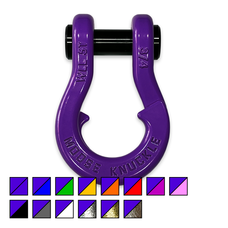 Purple Jowl Recovery Split Shackle 3/4 - Aspire Auto Accessories