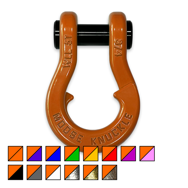 Orange Jowl Recovery Split Shackle 3/4 - Aspire Auto Accessories