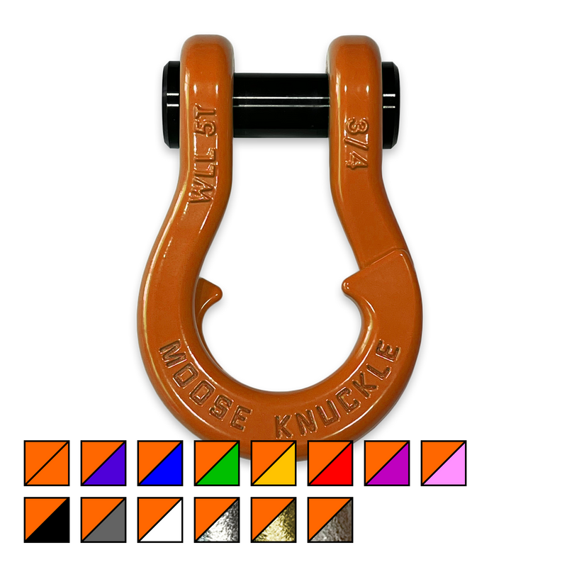 Orange Jowl Recovery Split Shackle 3/4 - Aspire Auto Accessories