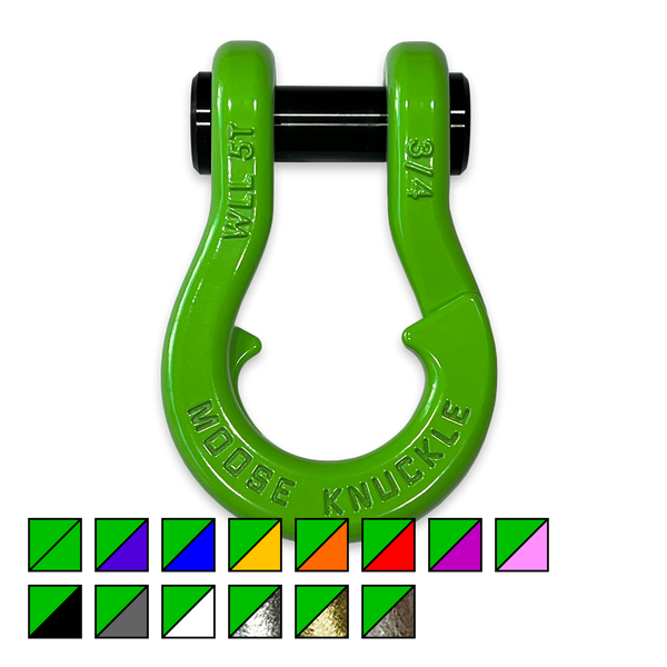 Green Jowl Recovery Split Shackle 3/4 - Aspire Auto Accessories