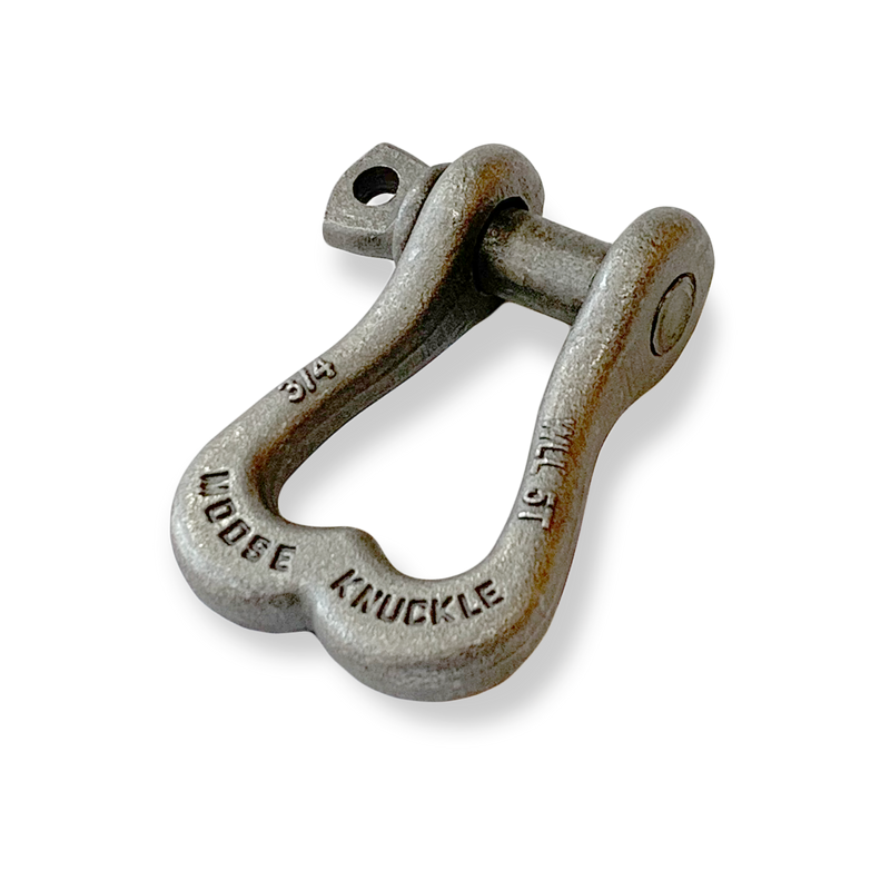 Raw Uncoated Moose Knuckle XL Shackle 3/4