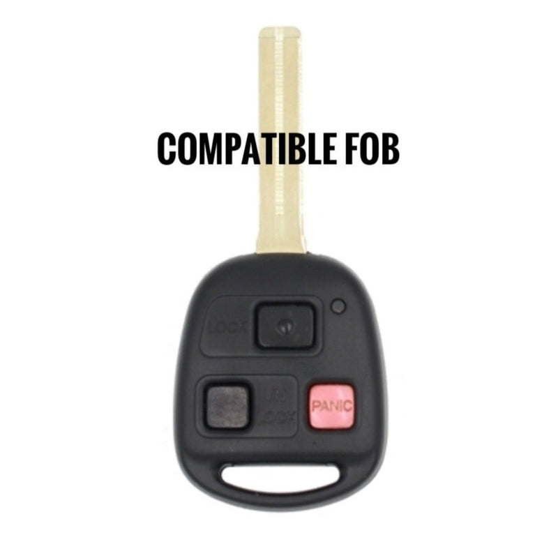 1998-2007 Toyota Land Cruiser AJT Design Injection Key Fob - Aspire Auto Accessories