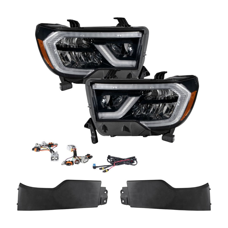 2007-2013 Toyota Tundra LED Reflector Headlights (pair) - Aspire Auto Accessories