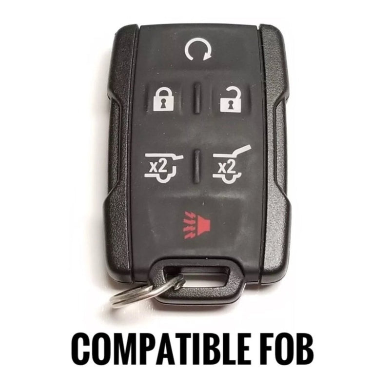 2014-2018 Chevy/GMC Truck AJT Design Injection Key Fob - Aspire Auto Accessories