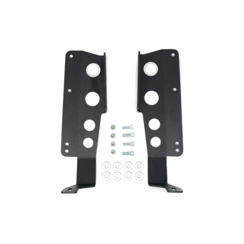 2014-2021 Toyota Tundra 42" Hidden Grille Curved LED Light Bar Mounting Brackets - Aspire Auto Accessories