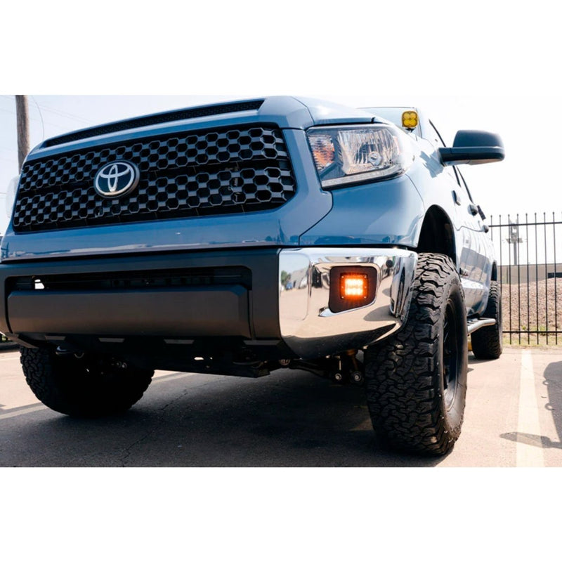 2014-2021 Toyota Tundra LED Fog Light Pod replacements Brackets Kit - Aspire Auto Accessories