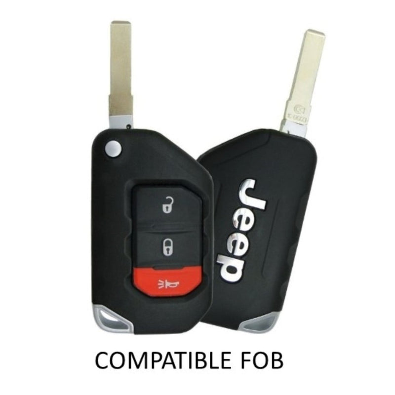 2020-2022 Jeep Gladiator JT AJT Design Injection Key Fob - Aspire Auto Accessories