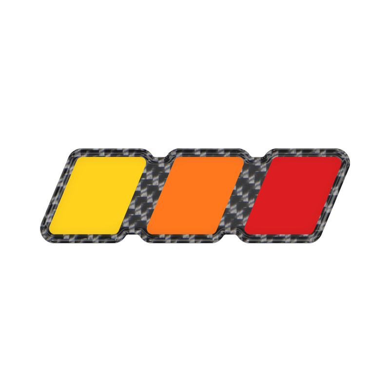 TRI-Color Badge Fits Toyota Models - Aspire Auto Accessories