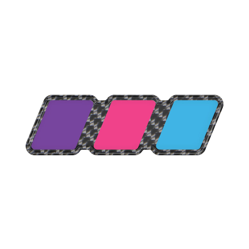 TRI-Color Badge Fits Toyota Models - Aspire Auto Accessories