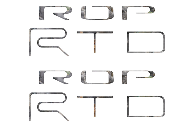 Tufskinz Bed Side Letter Inserts for Tacoma TRD Pro (2022-2023)