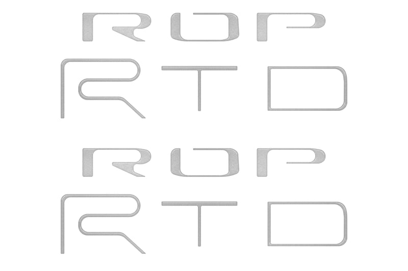 Tufskinz Bed Side Letter Inserts for Tacoma TRD Pro (2022-2023)